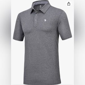 Mens quick dry polo athletic shirt XL